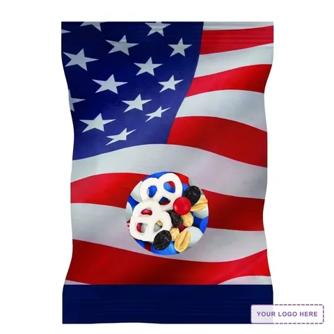 4oz Digibag, America 250 M&M Snack mix