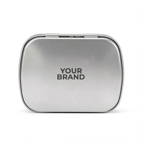 Domed Tin with Star Shaped Mints