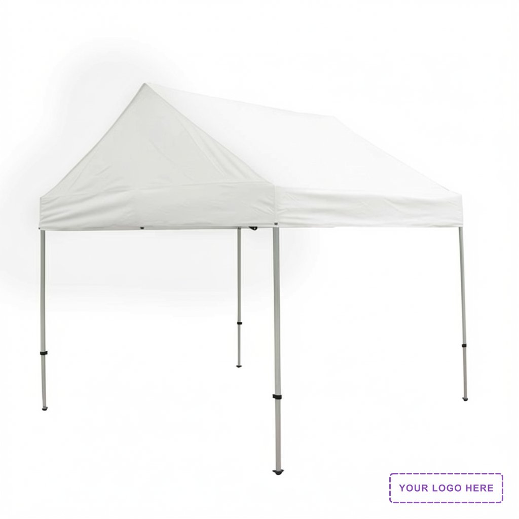 10' Premium Gable Tent Kit (Full-Color Imprint, 4 Locations)