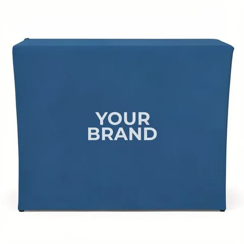 4' Fitted Table Throw (Full-Color Front Only)