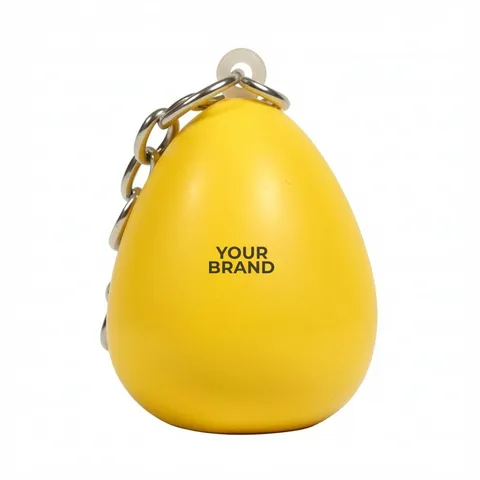 Mood Maniac Stress Reliever Key Chain-Happy