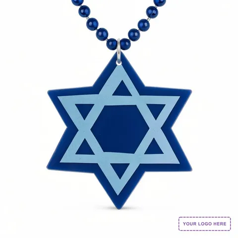 Star of David Medallion Beads