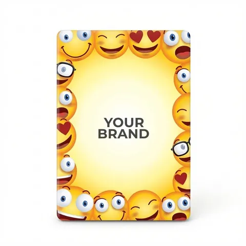 Smiley Faces Theme Poker Size Playing Cards