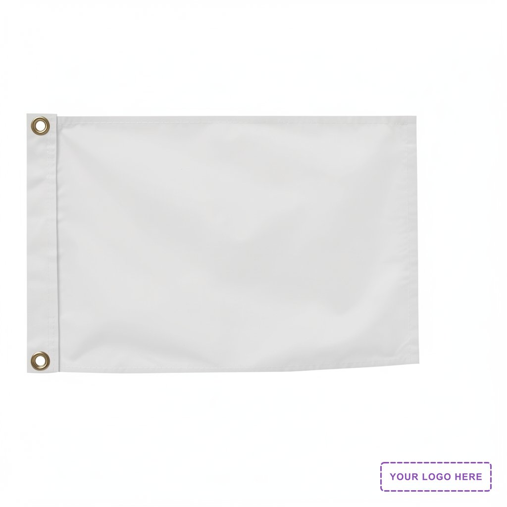 12" x 18" Nylon Flag Double-Sided