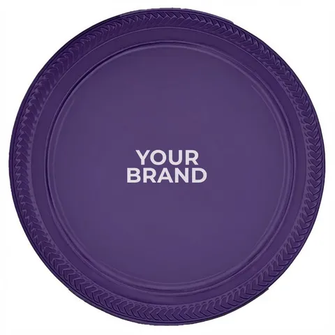 9" Colorware Plastic Plate