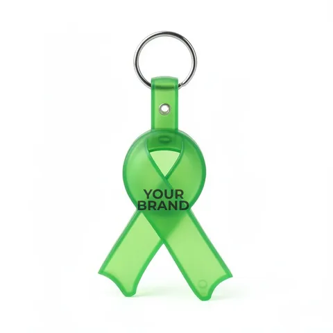 Awareness Ribbon Flexible Key Tag