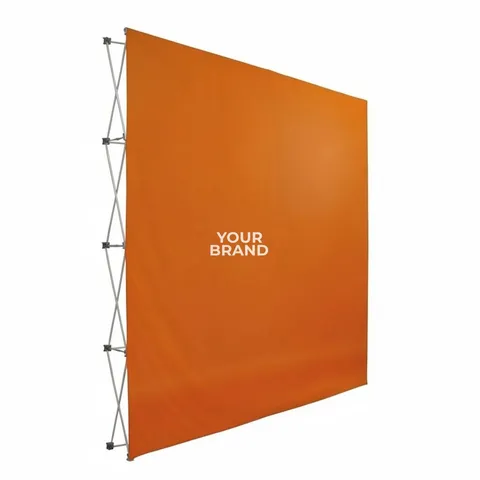 10' Tall Splash Floor Display Face Kit (Recycled Polyester Knit)