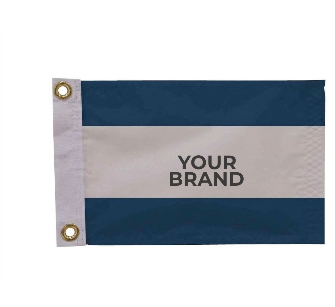 8" x 12" Nylon Flag Double-Sided