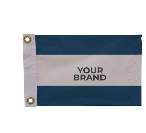 8" x 12" Nylon Flag Double-Sided