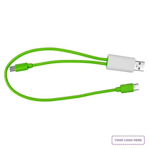 Dual Input A + C to C Accent Cable
