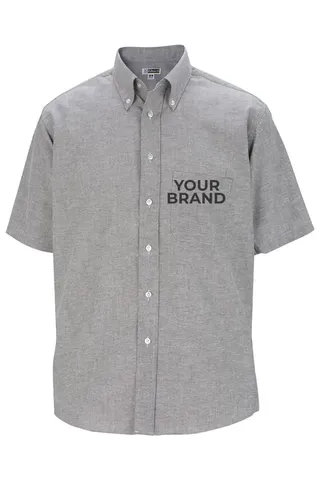 Easy Care Oxford Short Sleeve Mens Shirt