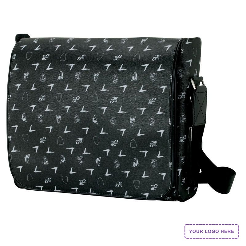 Black Lamborghini Shoulder Bag