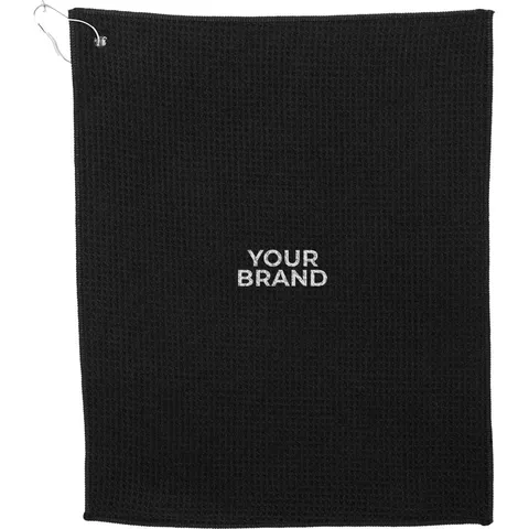 15" x 18" Recycled 200g Microfiber Waffle Towel
