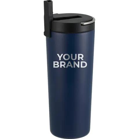 Thor Copper Insulated Tumbler 24oz Flip Straw Lid