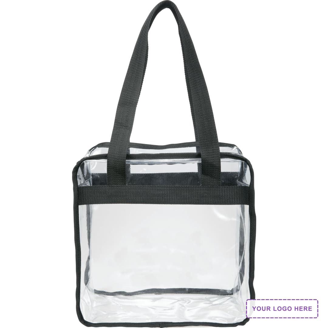 Game Day Clear Zippered Safety Tote