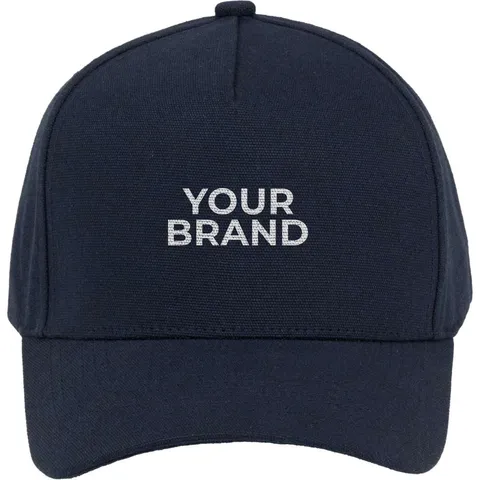 Recycled Cotton Canvas 5 Panel Ballcap - Unisex