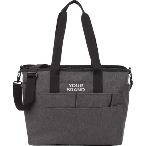 Multi-Pocket Laptop Tote