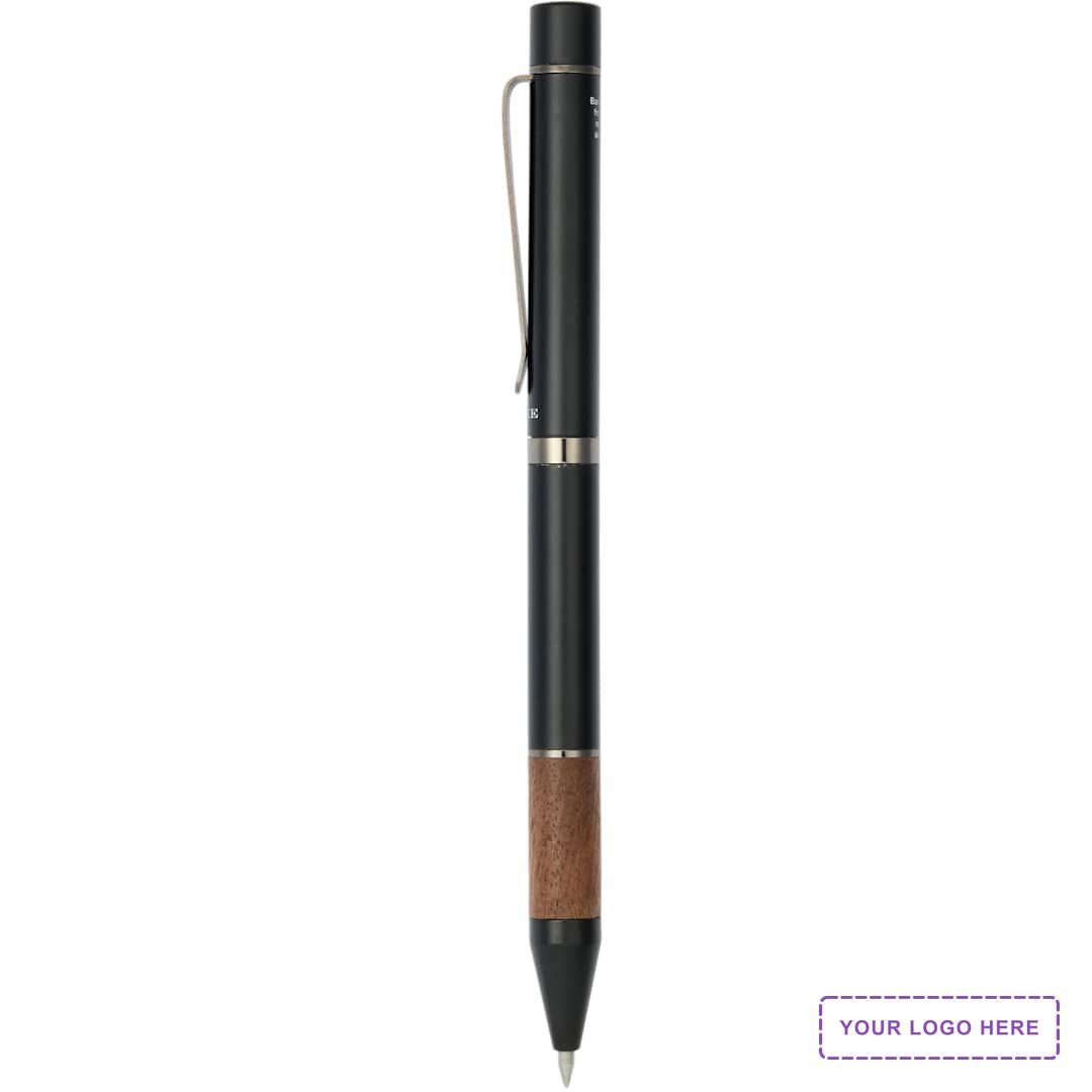 Luxe Recycled Aluminum and Walnut Ballpoint
