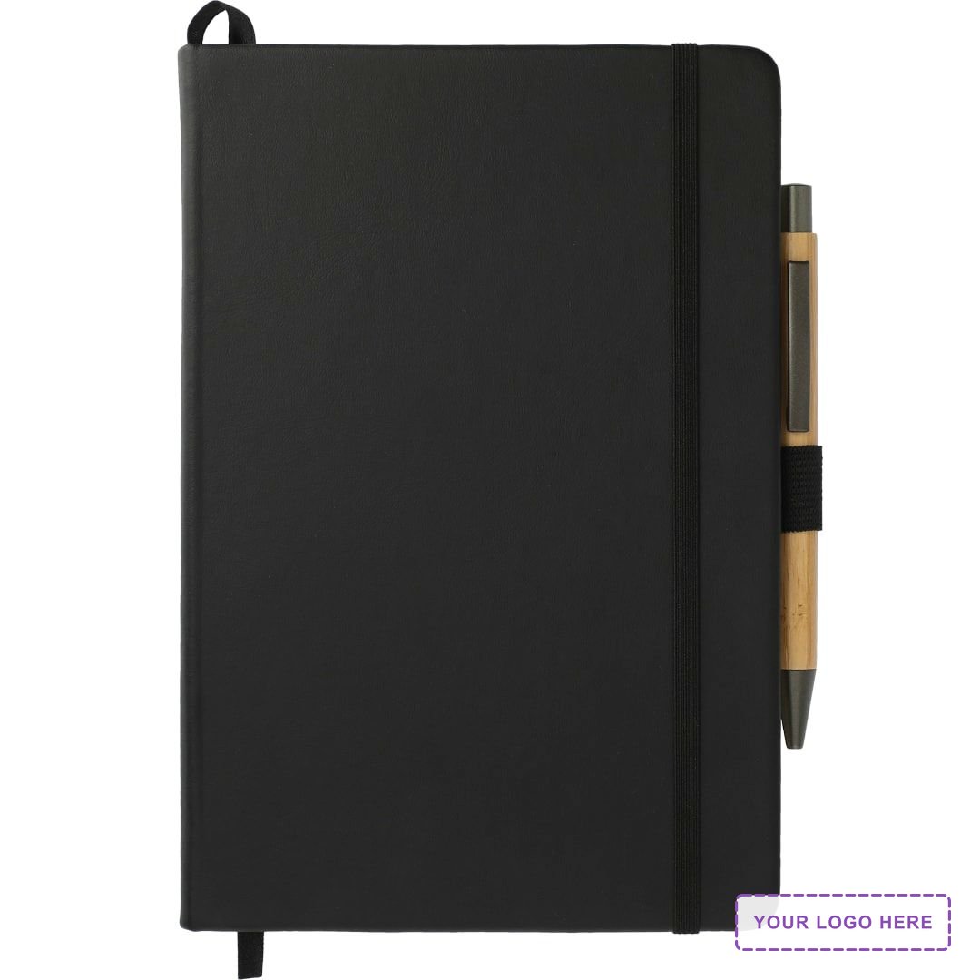 5.5" x 8.5" Cactus Leather Bound Journal Set