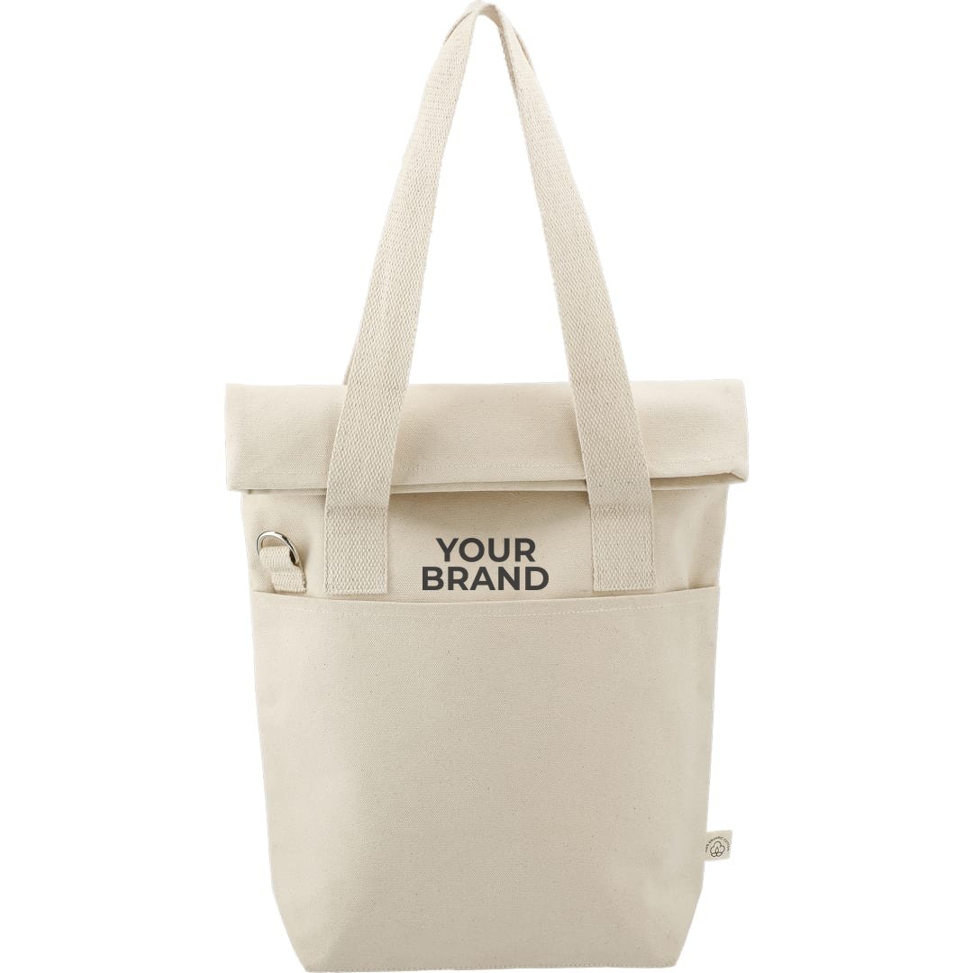 Organic 16oz Cotton Commuter Tote