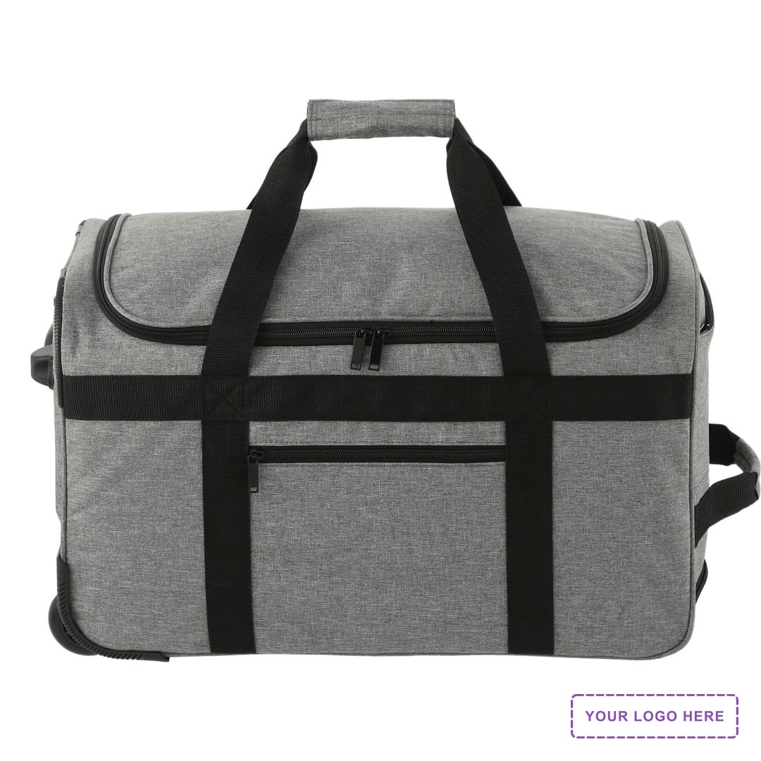 Graphite Recycled Wheeled Duffel