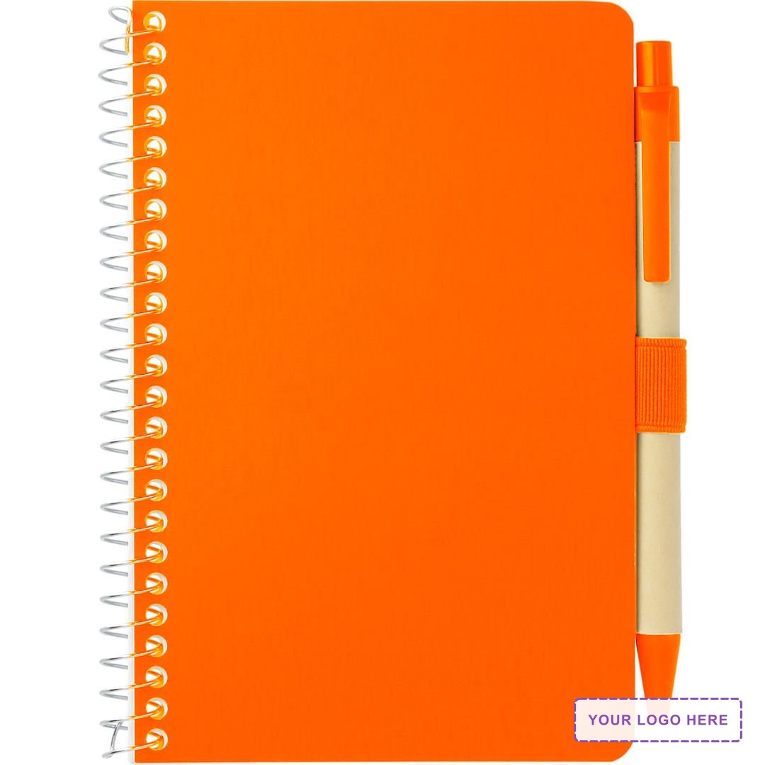 FSC® Mix 4" x 6" Pocket Spiral Notebook with Pen