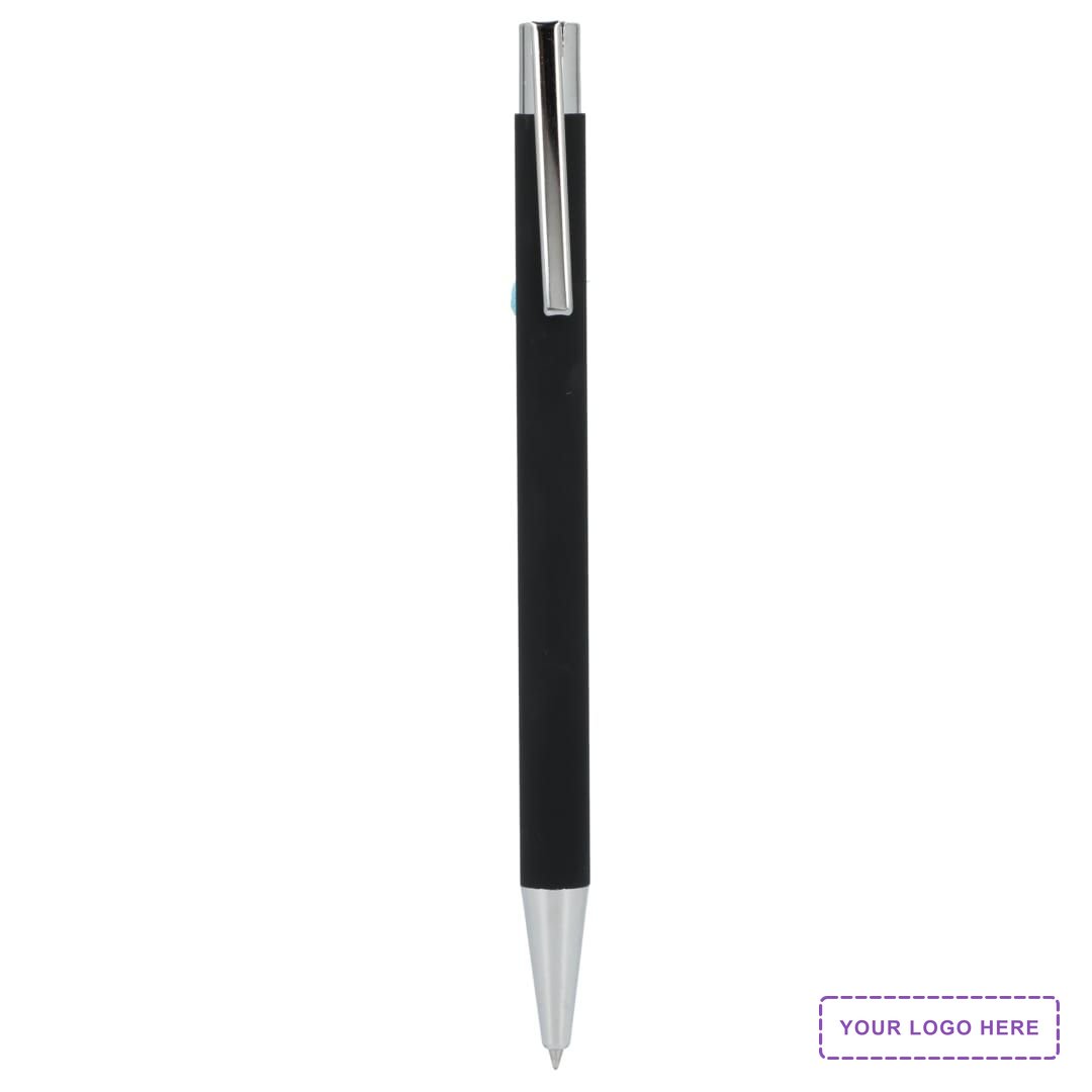 Maxi Recycled Aluminum Soft Touch Gel Pen