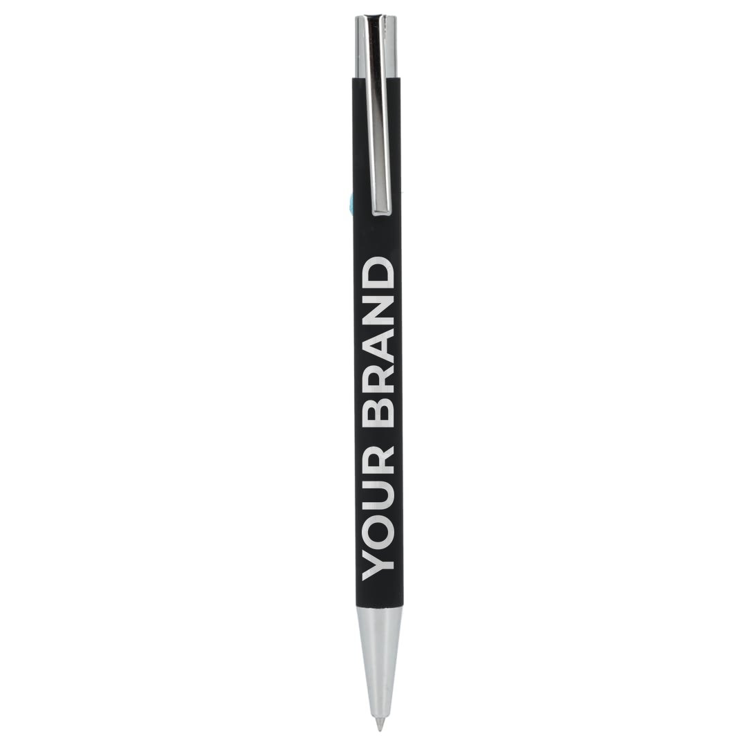 Maxi Recycled Aluminum Soft Touch Gel Pen