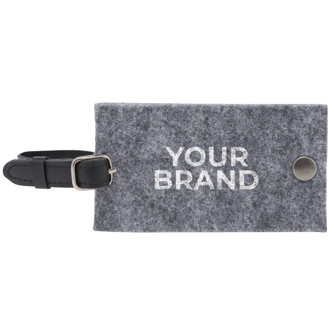 THE GOODS™ Recycled Felt Luggage Tag
