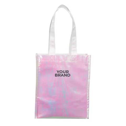 Iridescent Non-Woven Gift Tote