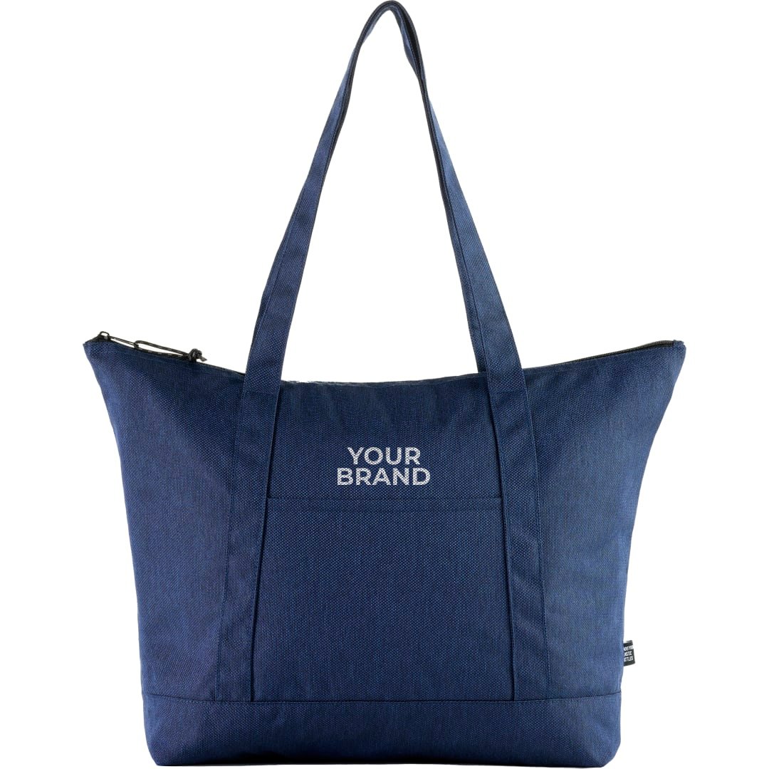 Vila Recycled Zippered Tote