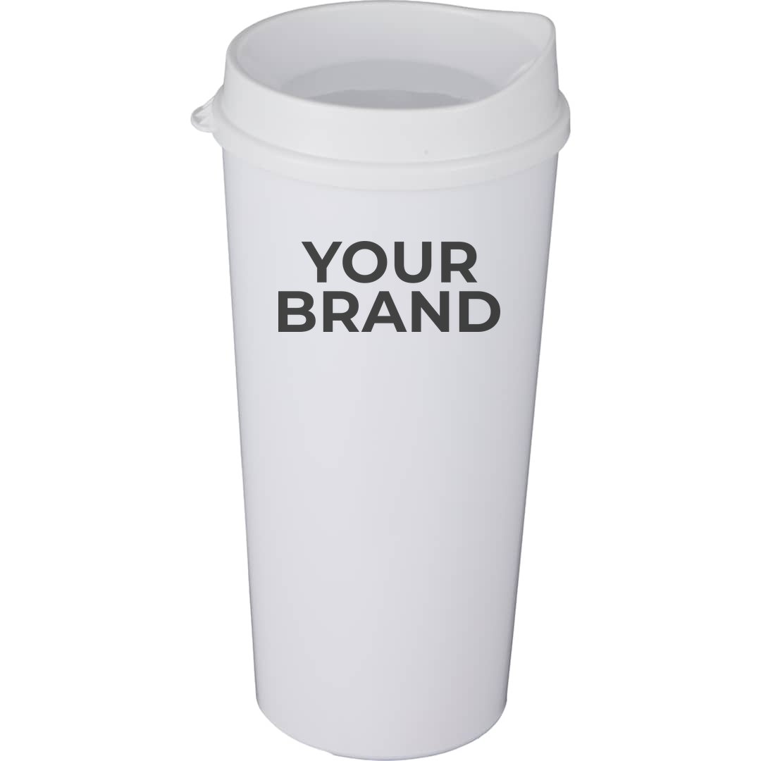 The Roadmaster Recycled 20oz Travel Tumber w/ Lid