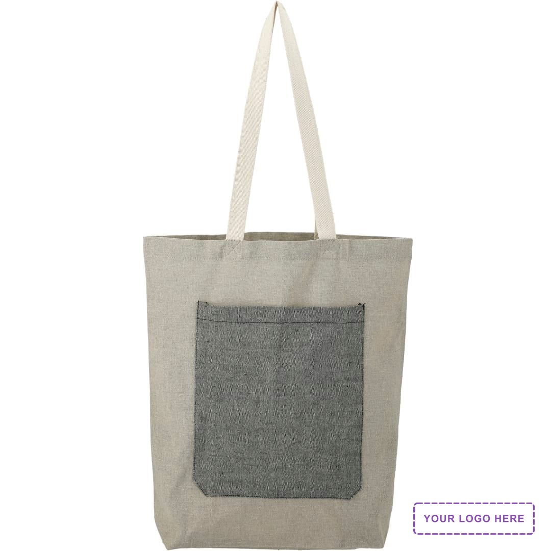 Recycled Cotton Pocket Tote
