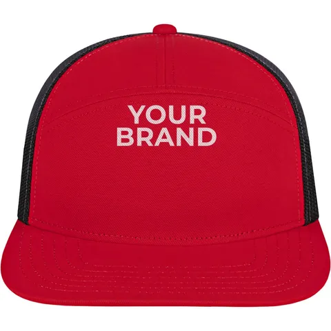Cap America 7 Panel Trucker Cap