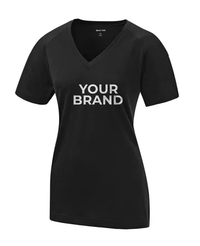 Sport-Tek Women's Ultimate Performance V-Neck. LST700