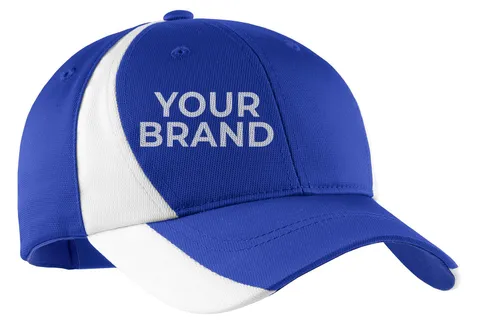 Sport-Tek Dry Zone Nylon Colorblock Cap. STC11