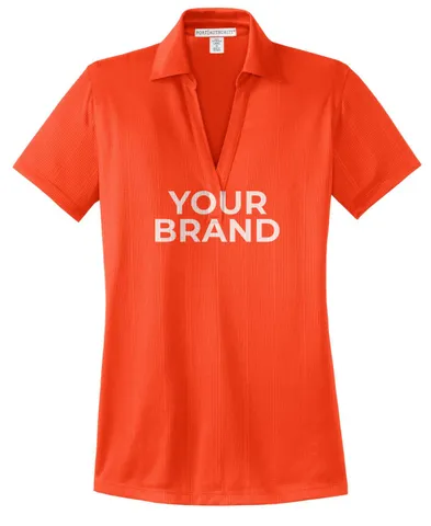 Port Authority Women's Performance Fine Jacquard Polo. L528