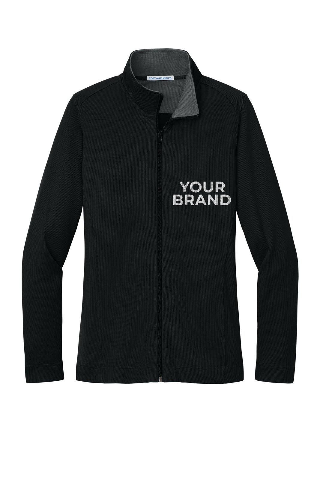 Port Authority Women's Vertical Texture Full-Zip Jacket. L805