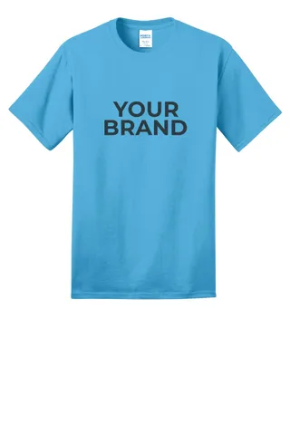 Port & Co Ring Spun Cotton Tee. PC150
