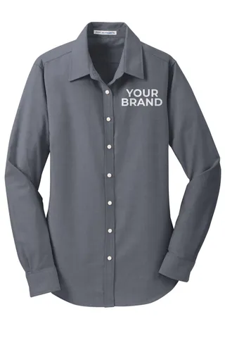 Port Authority Women's SuperPro Oxford Shirt. L658