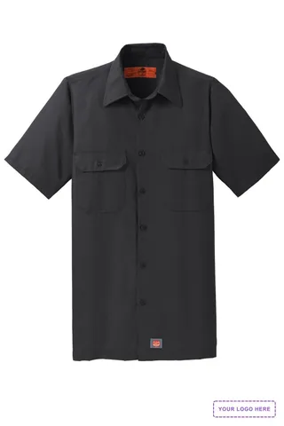 Red Kap Short Sleeve Solid Ripstop Shirt. SY60