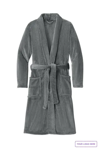 Port Authority Plush Microfleece Shawl Collar Robe. R102