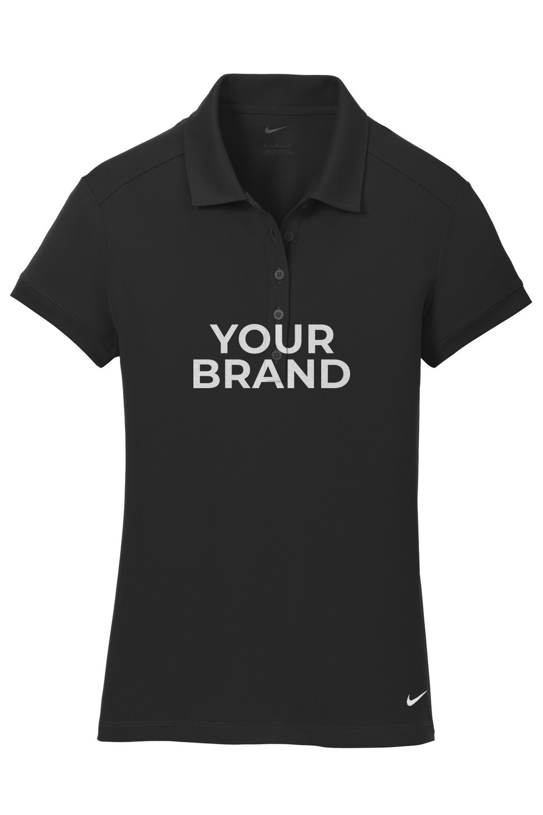 Nike Women's Dri-FIT Solid Icon Pique Modern Fit Polo. 746100