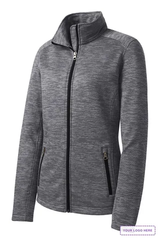 Port Authority Women's Digi Stripe Fleece Jacket. L231