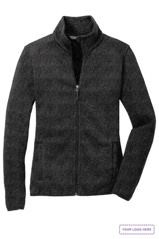 Port Authority Women's Sweater Fleece Jacket. L232