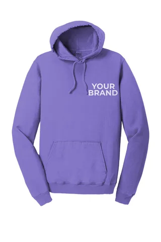 Port & Co Beach Wash Garment-Dyed Pullover Hooded Sweatshirt. PC098H