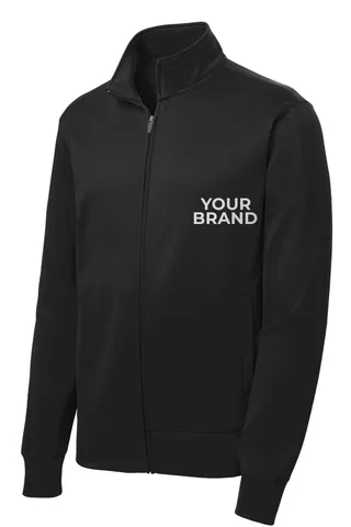 Sport-Tek Youth Sport-Wick Fleece Full-Zip Jacket. YST241