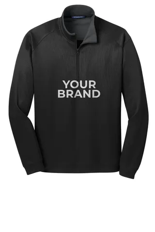 Port Authority Vertical Texture 1/4-Zip Pullover. K805