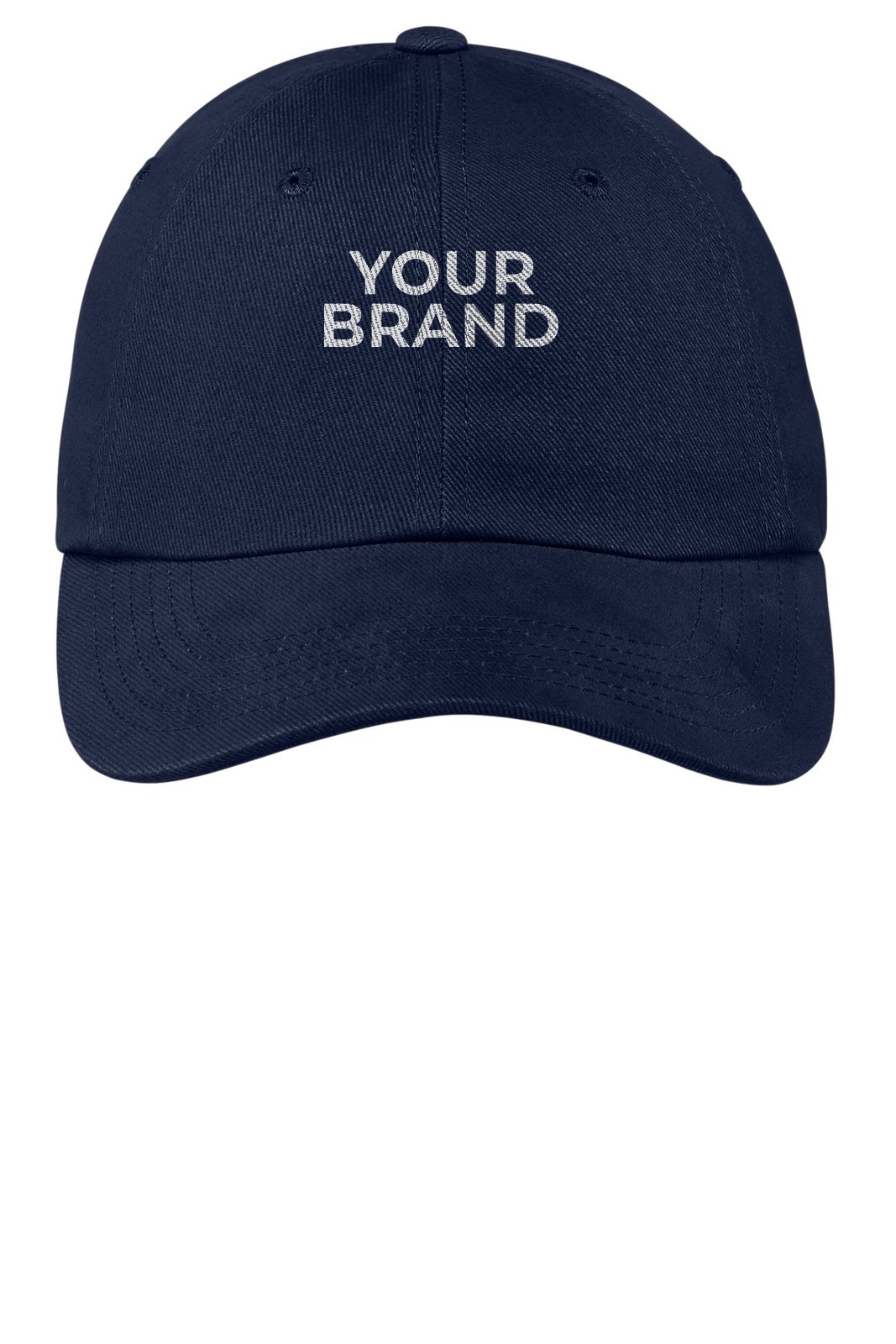 Port Authority Unstructured Brushed Twill Cap. BTU