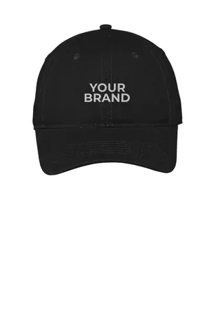 Port Authority Soft Brushed Canvas Cap. CP96